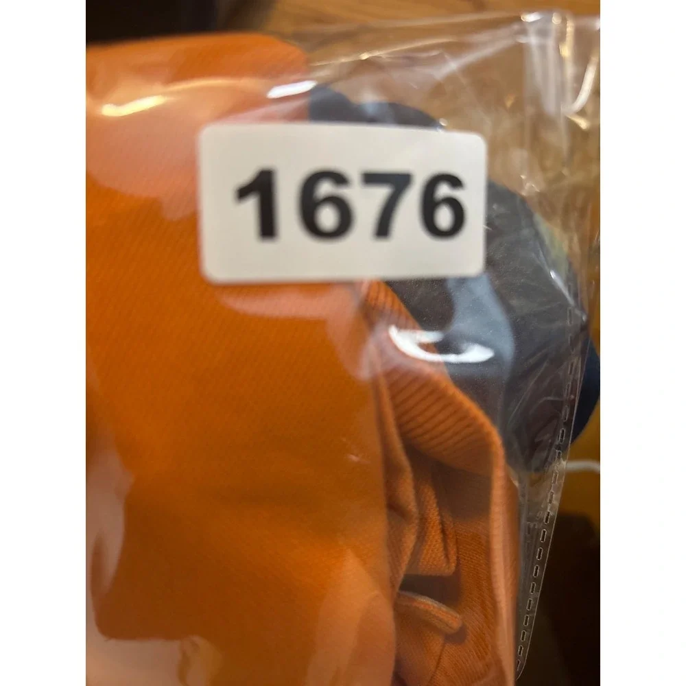 Banana Republic Fitted Polo Shirt Size L Fitted Orange Short Sleeve Cotton Mens